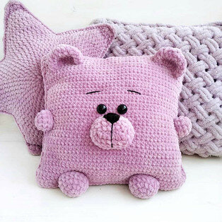 Набор у кроватку Медвежонок одеяло+подушка