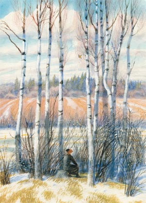 Художник Николай Устинов