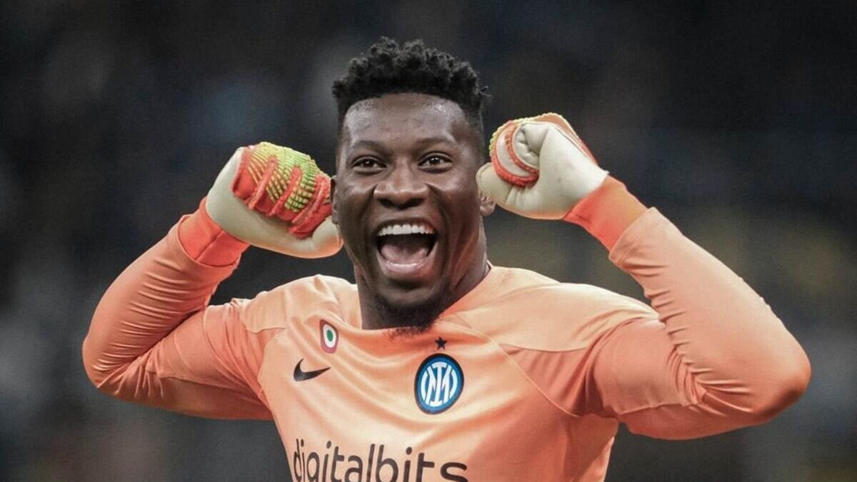    Камерунский футболист "Интера" Андре Онана© соцсети Андре Онана