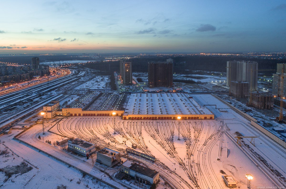 Депо метро спб