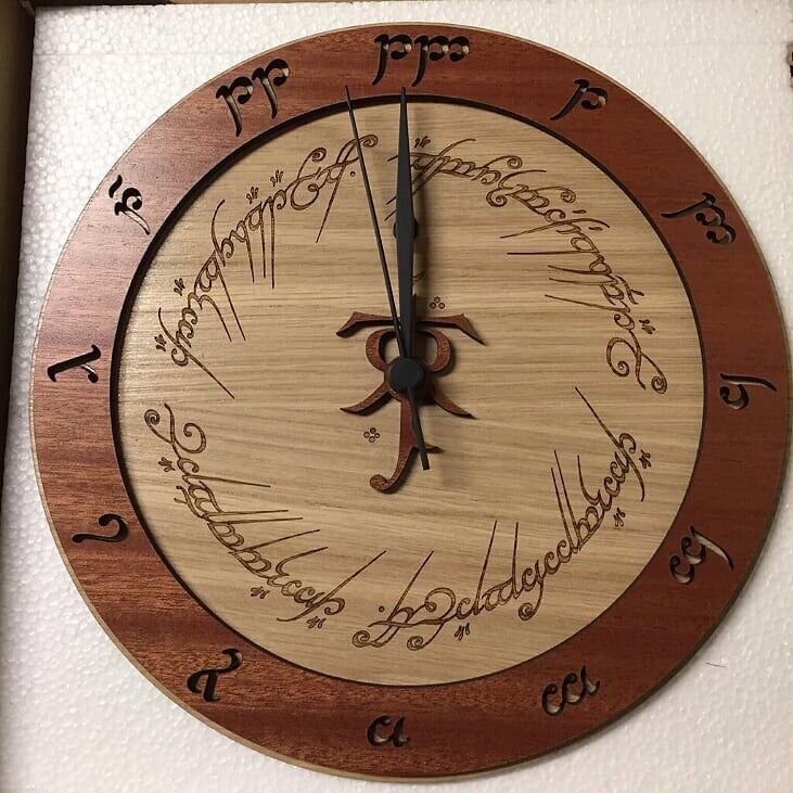 Увы, эти часы не хоббичьи и даже не эльфийские...