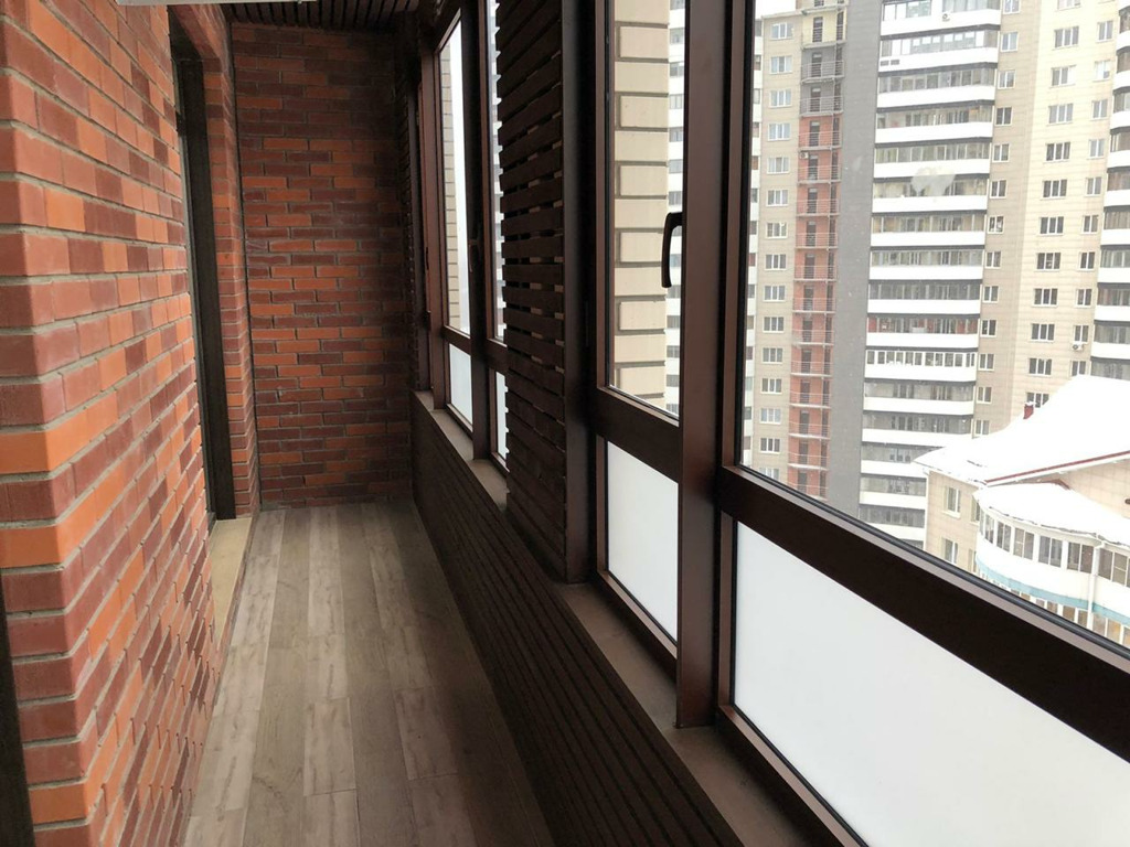 Балкон в новой квартире