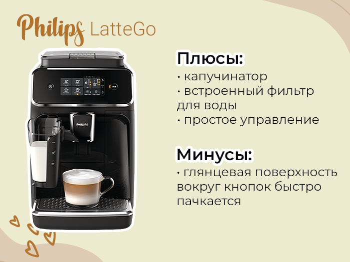 Плюсы кофеварки