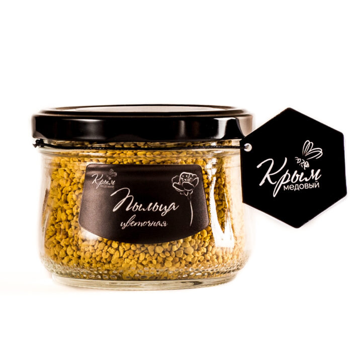Пыльца цветочная, 150г , пасека Медовый Крым