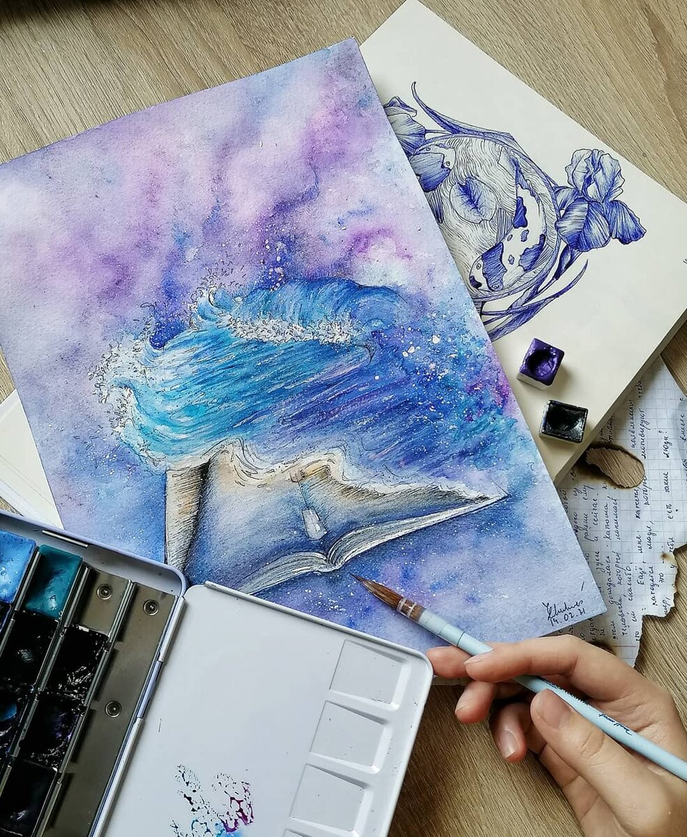 Одна из моих иллюстраций)
