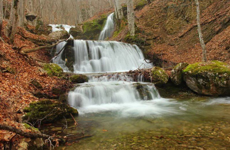 История открытия водопада Головкинского, г. Алушта