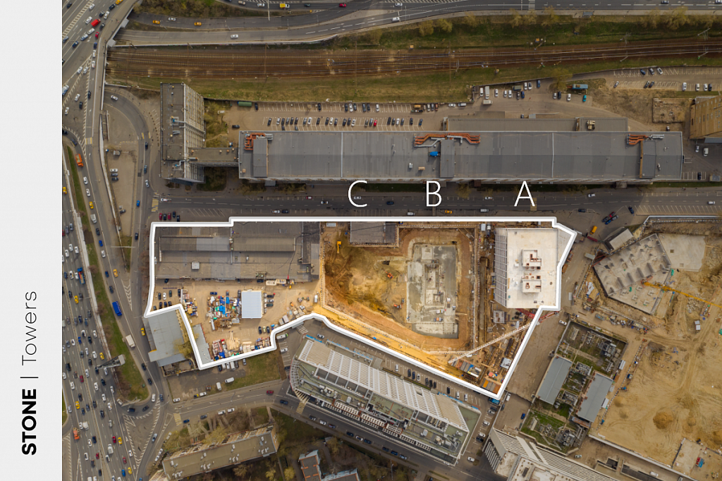 Ход строительства Tower A