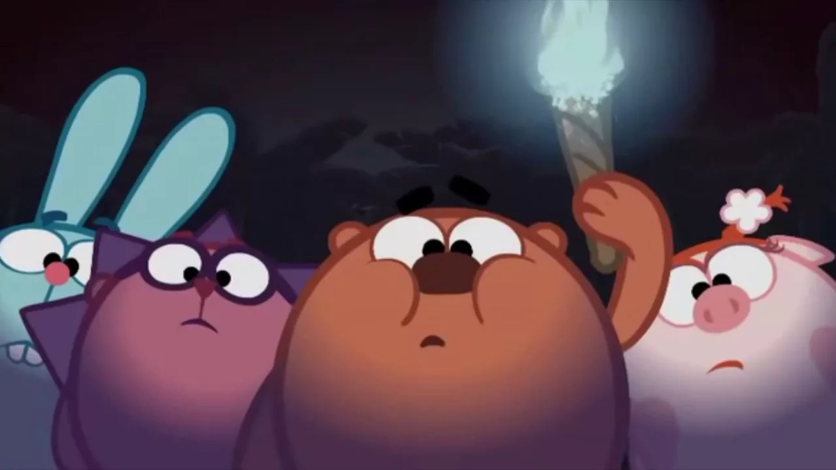 копатыч рутп. скрины из смешариков. бараш бунт. кадры из смешариков. смешарики самое смешное.