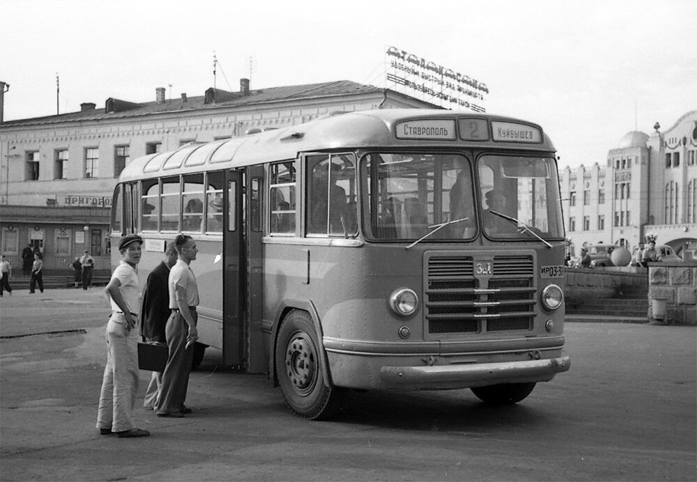 Автобусы советского времени фото