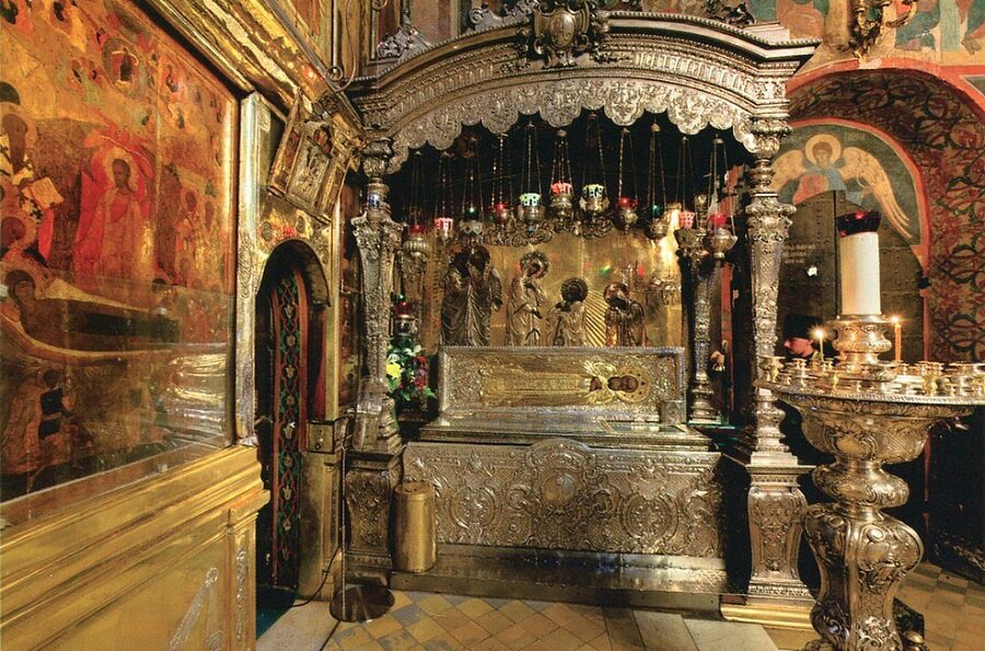 Рака с мощами Сергия Радонежского. Фото из открытых источников