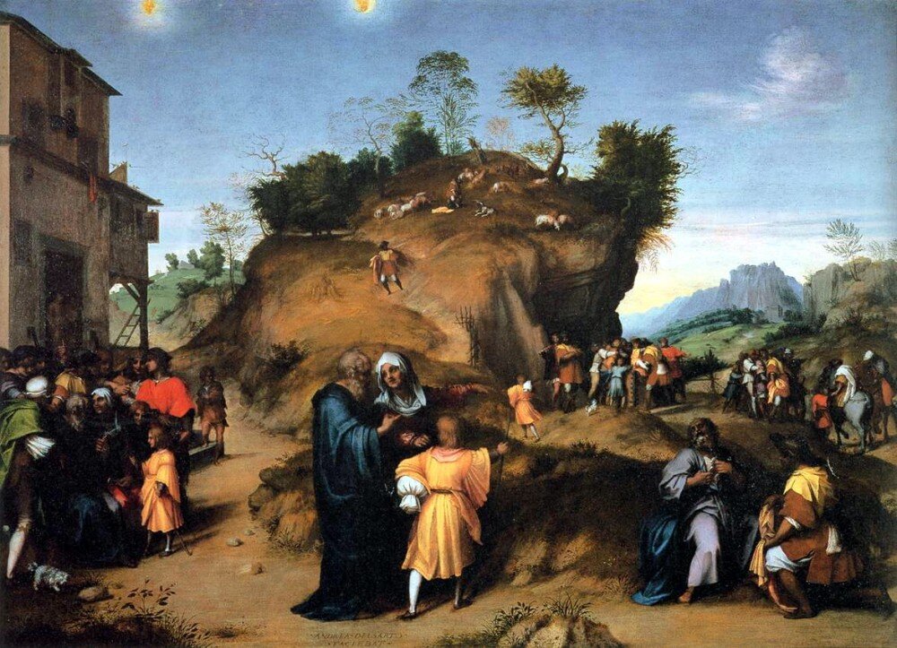 Андреа дель Сарто. Сцены из жизни Иосифа. 1515 г.