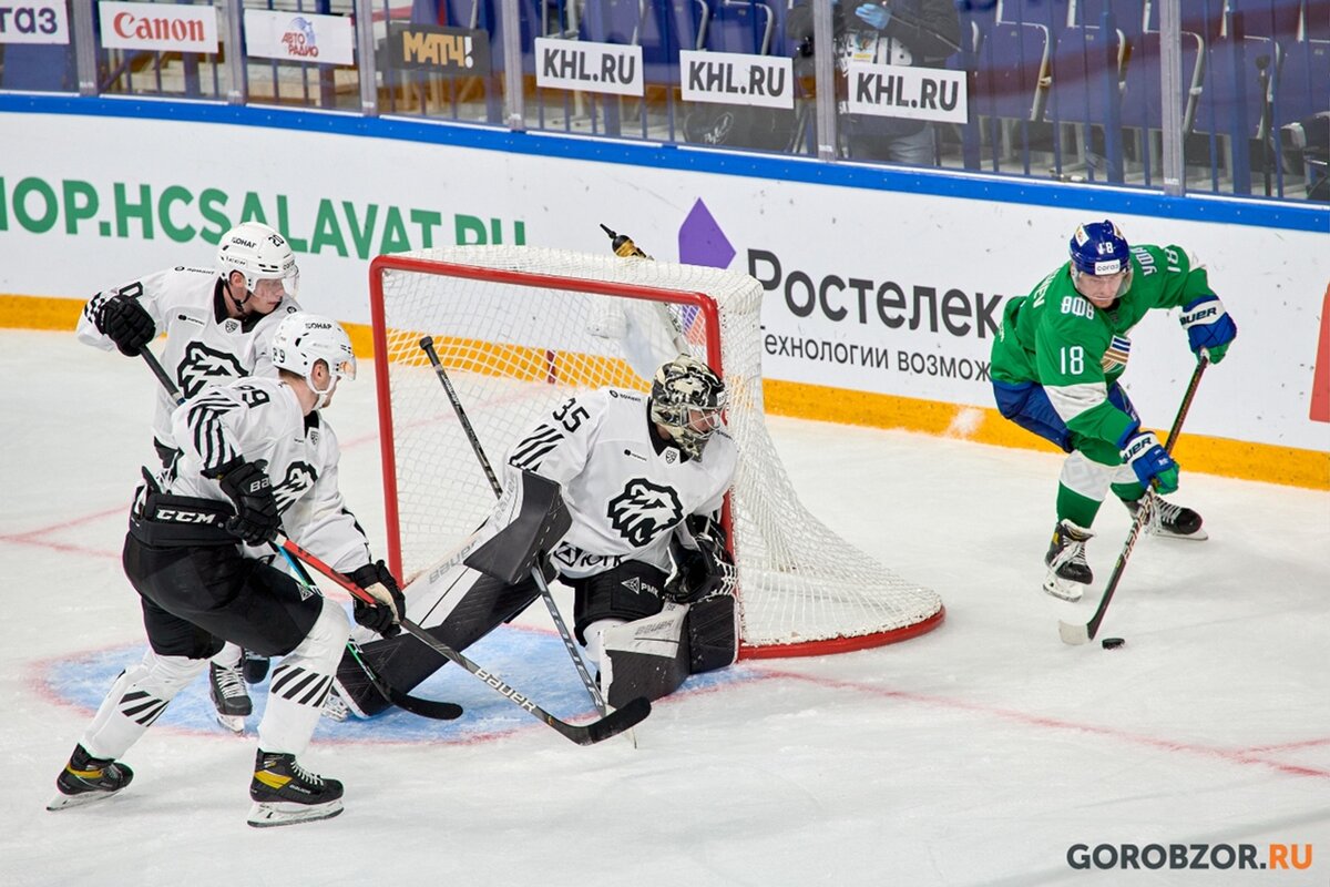 Противостояние "Трактора" и "Салавата".