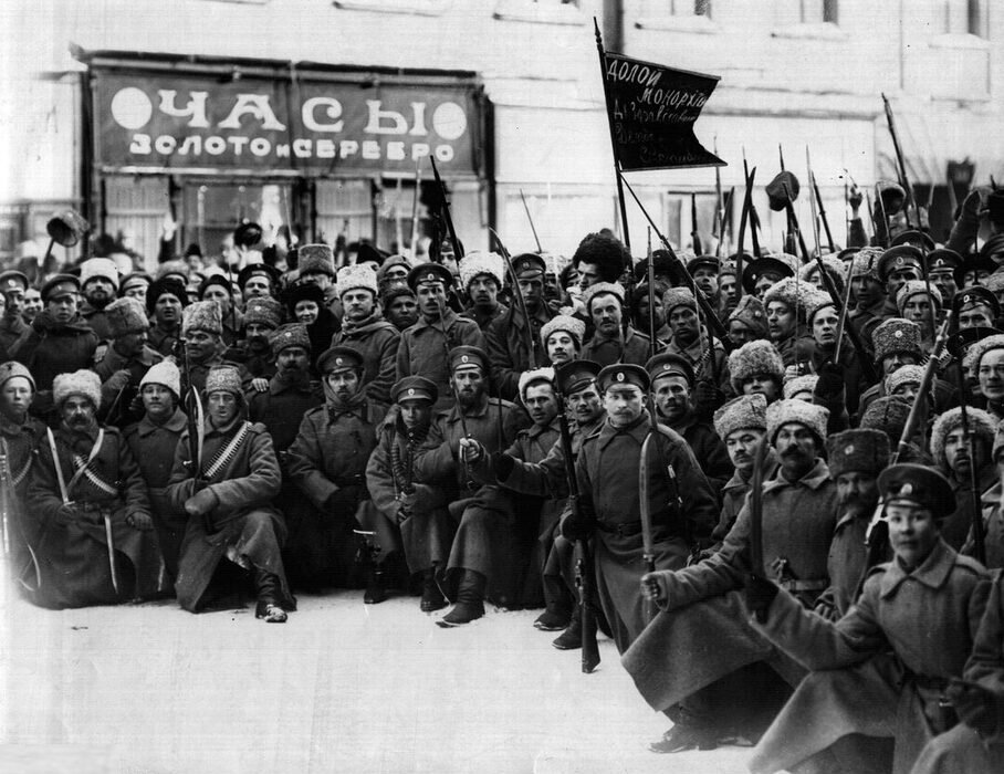 Февральская революция 1917 г картинки