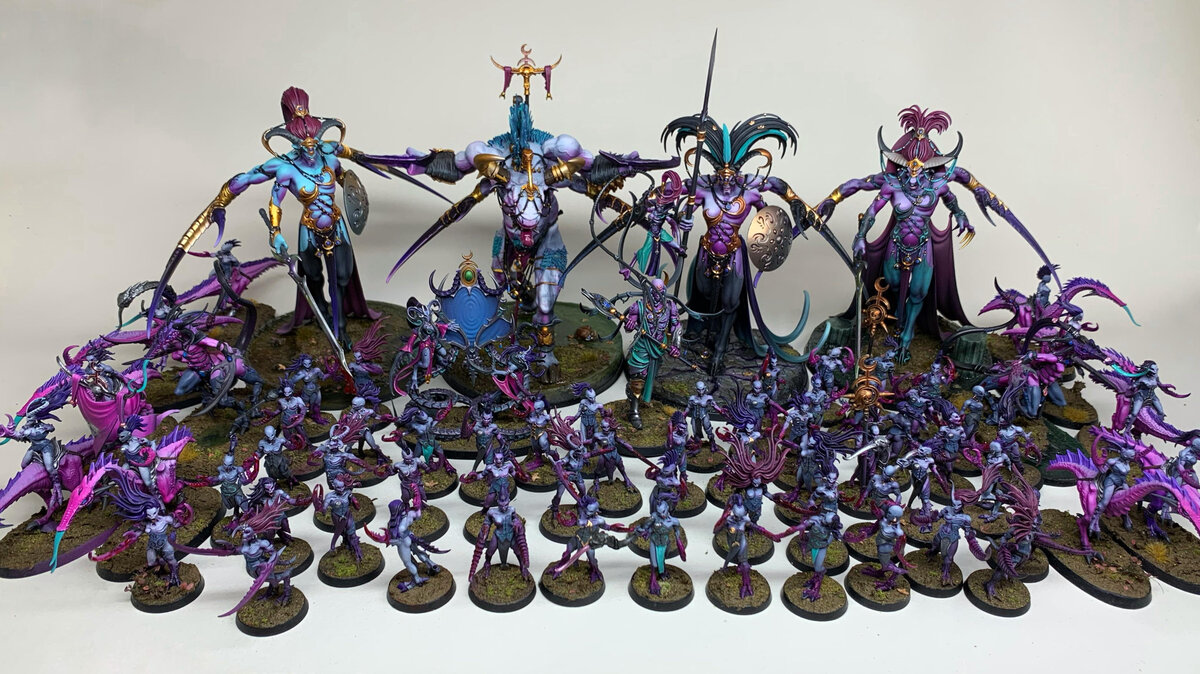 Армия Chaos Daemons Slaanesh