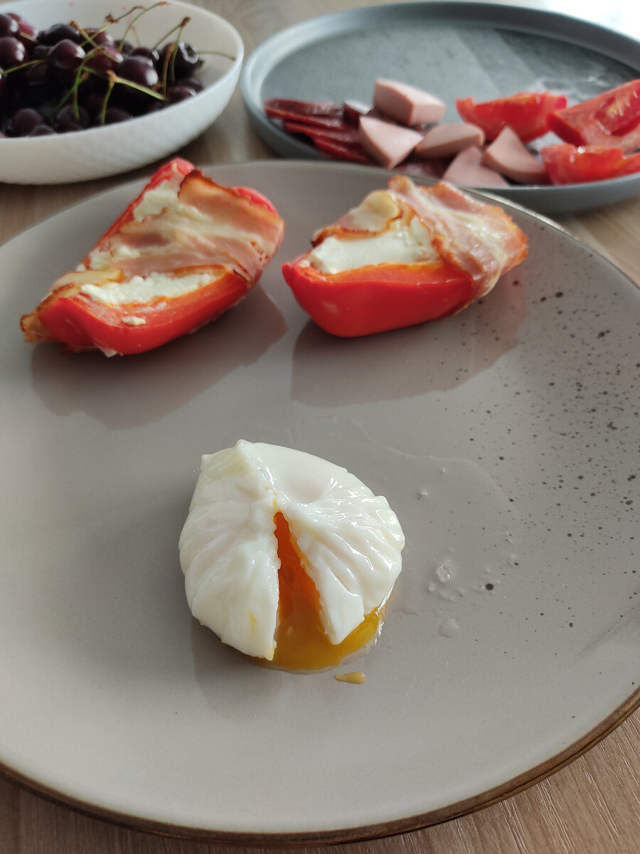 Обычный мой КЕТО завтрак. Никаких углеводов.