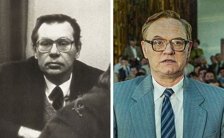 Валерий Легасов, академик, и Джаред Харрис