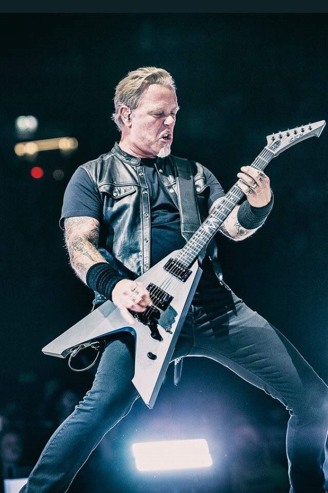 James Hetfield. Фото из открытых источников интернета