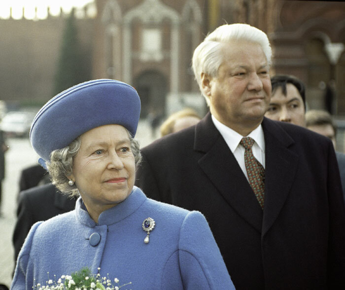 Елизавета II. Россия, 1994. Фото из открытых источников
