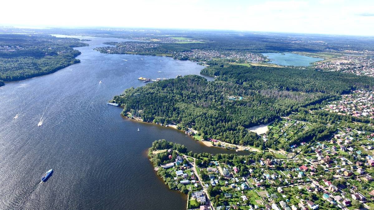 пляж на пироговском водохранилище