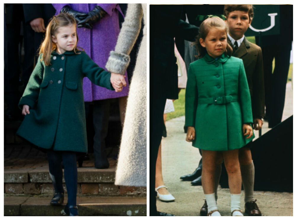 Принцесса Шарлотта; леди Сара Чатто в детстве 