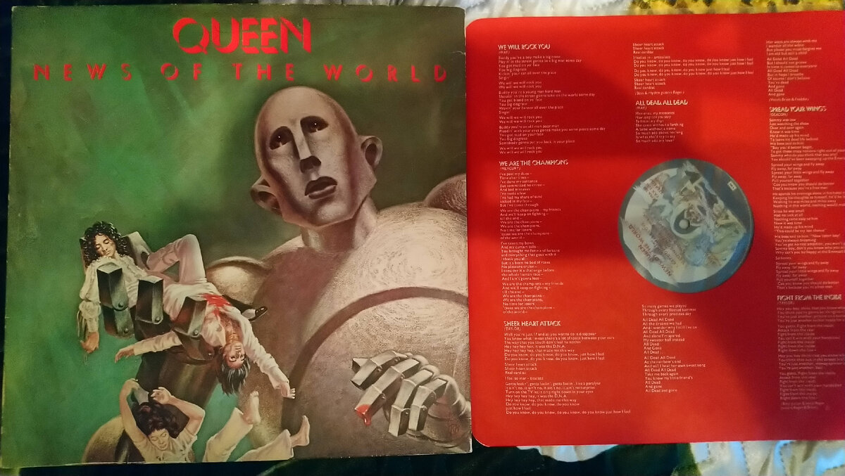 Английское издание альбома.