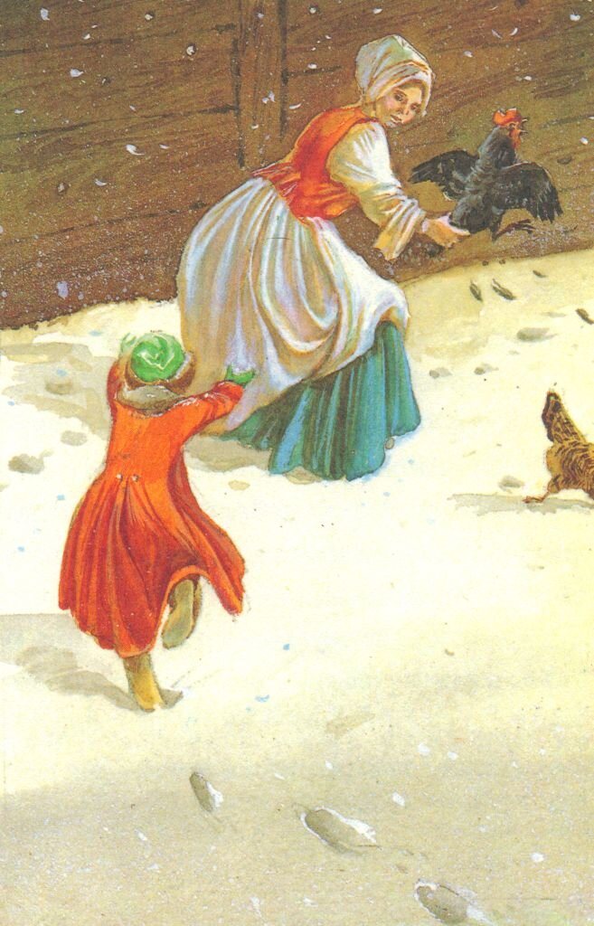 Алеша спасает Чернушку (источник фото: http://900igr.net/kartinka/literatura/antonij-pogorelskij-aleksej-alekseevich-perovskij-1787-1836-120892/kakovy-byli-byt-i-nravy-chastnogo-peterburgskogo-pansiona-v-kotorom-9.html)