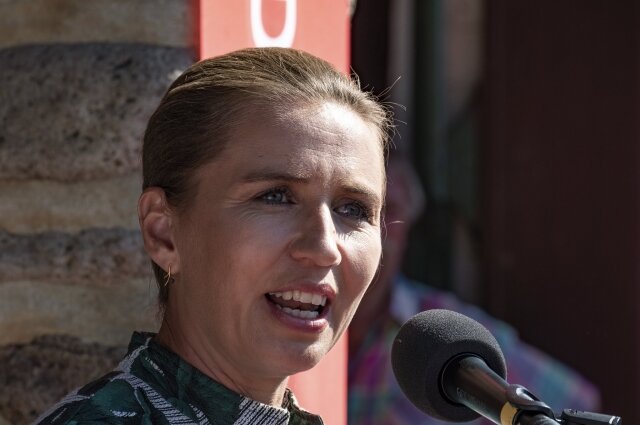    Премьер-министр Дании Метте Фредериксен (сс) News Øresund — Johan Wessman