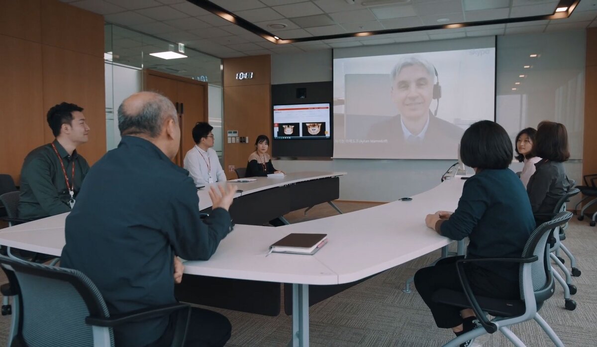 Переговорный процесс в головном офисе VATECH