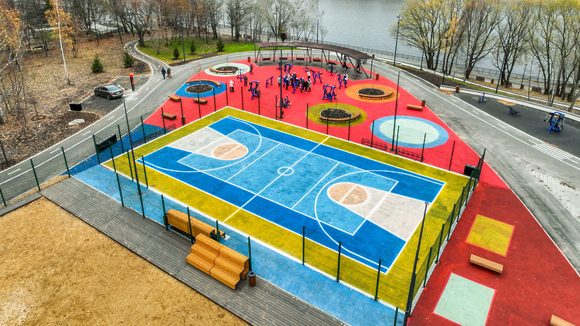    Спортивны кластер на набережной канала имени Москвы © Комплекс городского хозяйства города Москвы