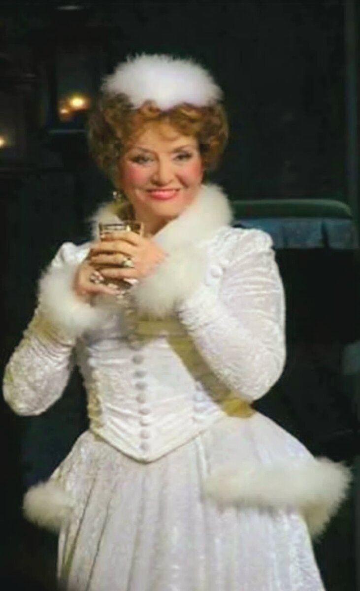 Татьяна Шмыга на одном из спектаклей