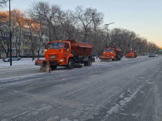     В Благовещенске борются с последствиями циклона Фото: администрация Благовещенска