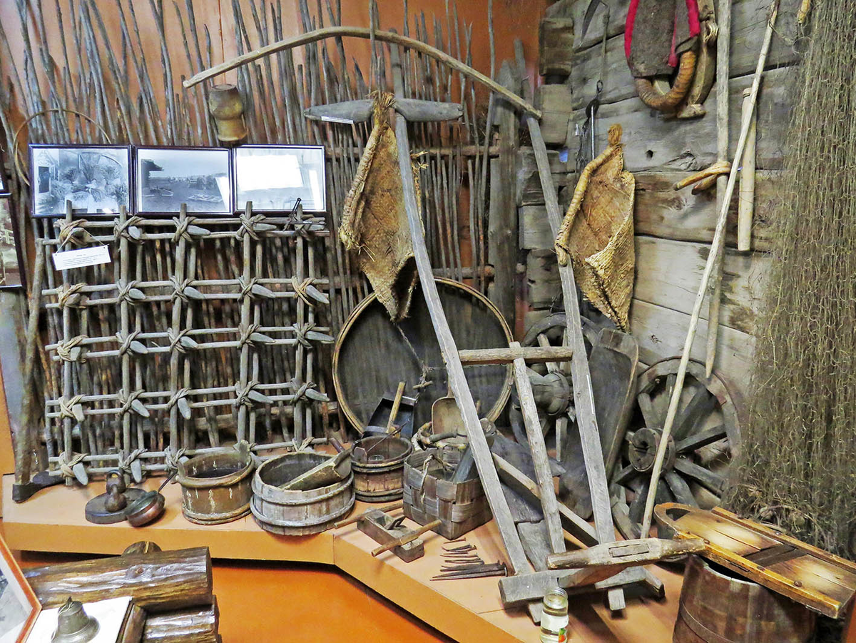 Из экспозиции Музея истории земледелия Якутии