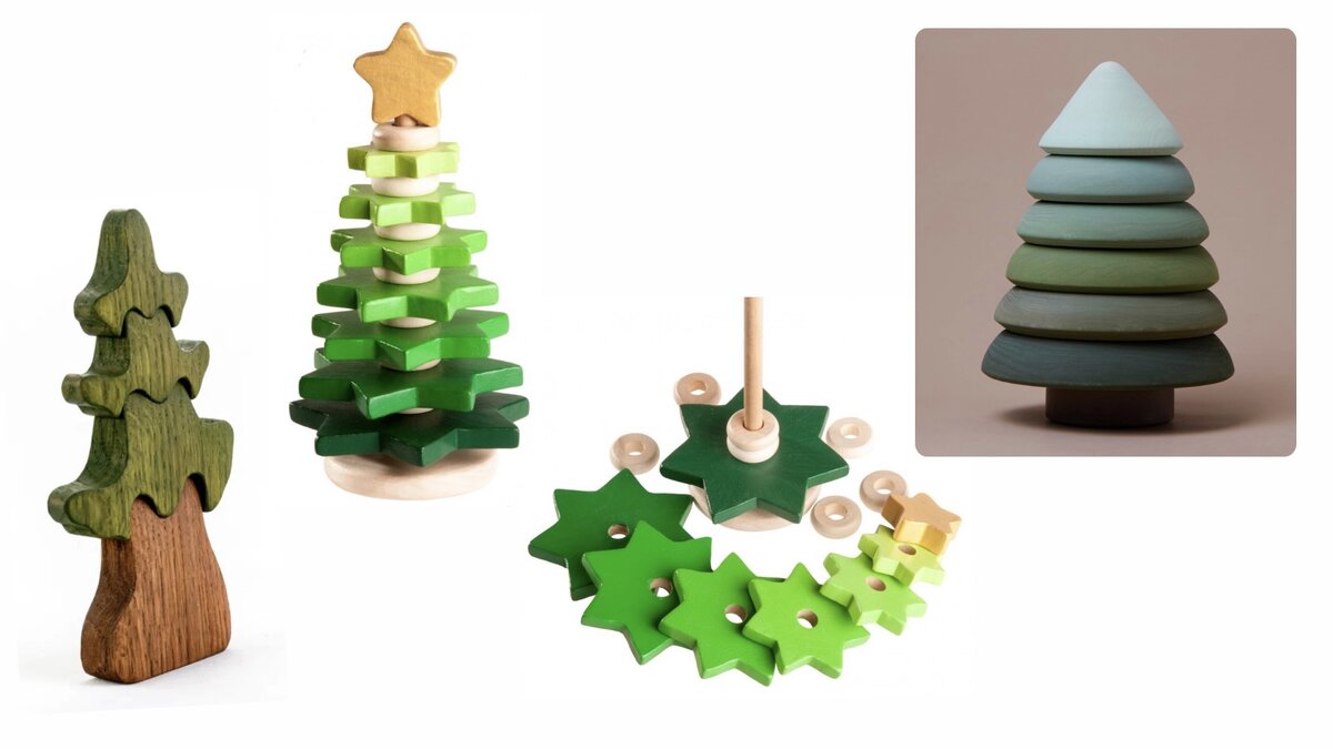 Ель от Мастерской Михеевых, ёлочка из звёздочек, ель от Радуги Грёз