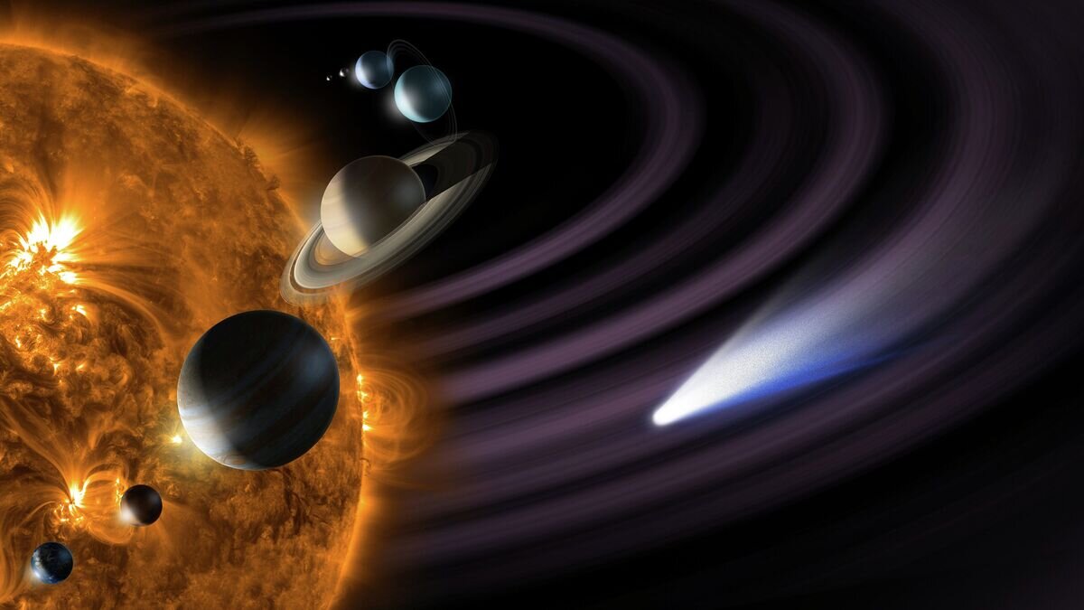    Макет Солнечной системы© NASA