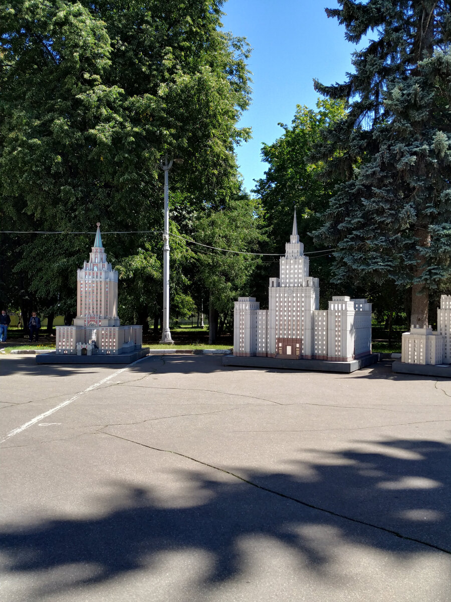 Фото автора. Сталинские высотки. Макеты
