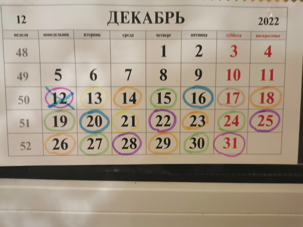 Сын отмечает каждый день