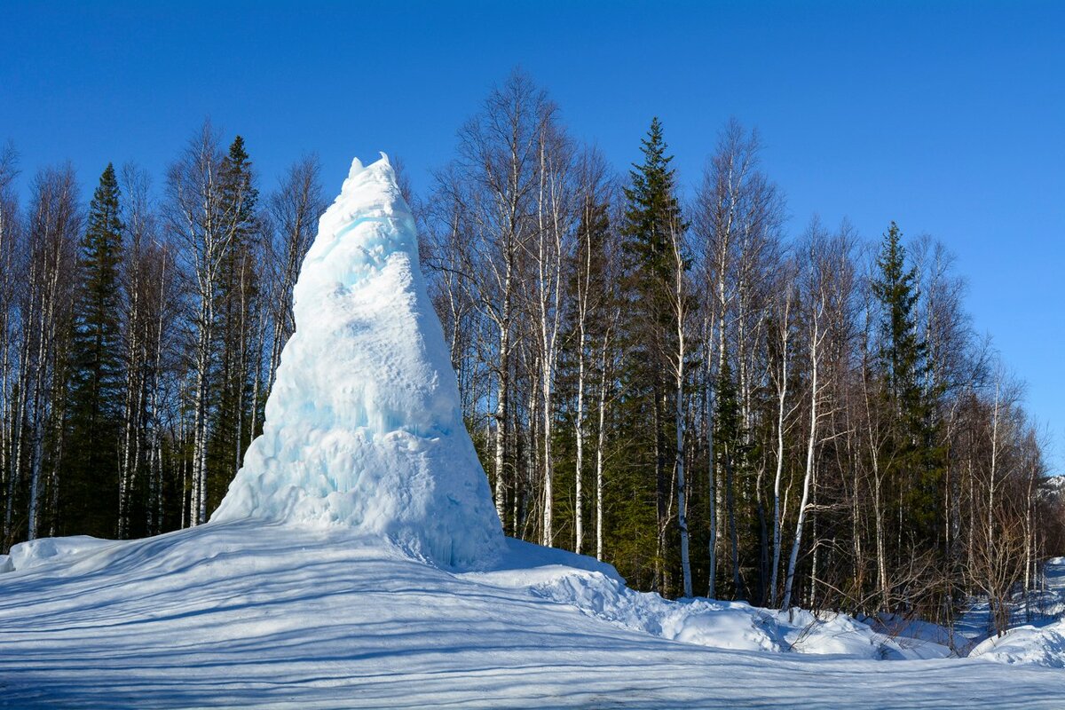 Ледяная сосулька, фото Ирина Подлеснова