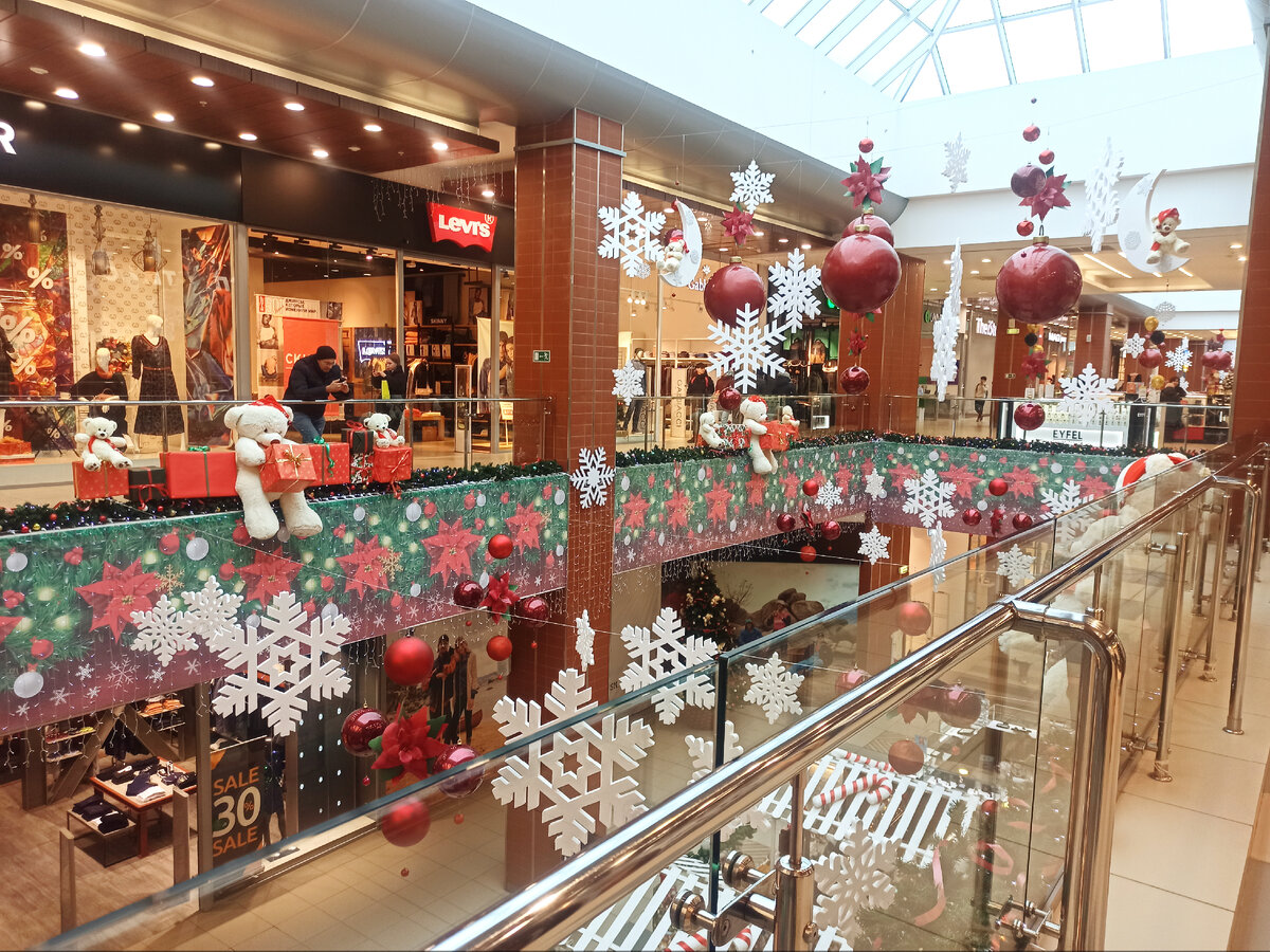 Красивый торговый центр, куда я вчера заскочила по работе 