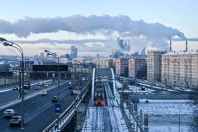    Дорога в Москве ©Николай Корешков РИАМО