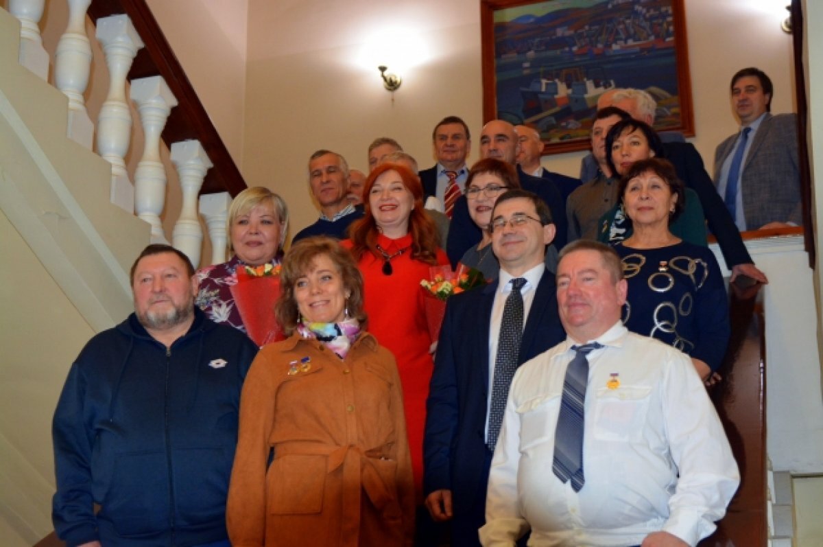    В администрации Мурманска чествовали лучших ветеранов спорта