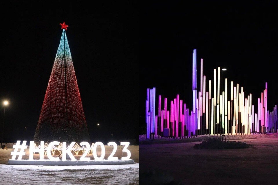     В Новосибирске парк Арена откроют 27 декабря. Фото: Telegram-канал Анны Терешковой.