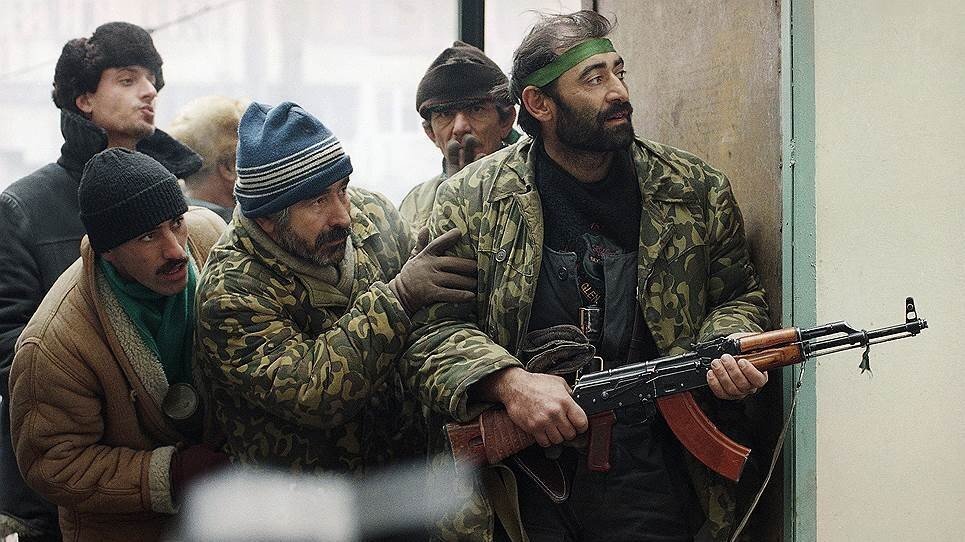 Группы чеченских боевиков в Грозном