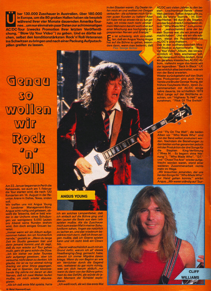 Страница журнала Metal Hammer