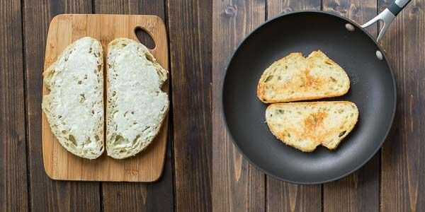 Быстро и просто готовим хрустящие ломтики хлеба  Фото: cooktoria.com   