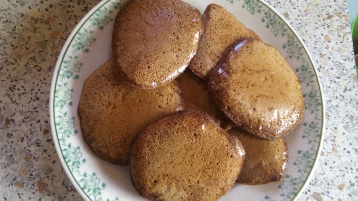 Печенье с одного противня