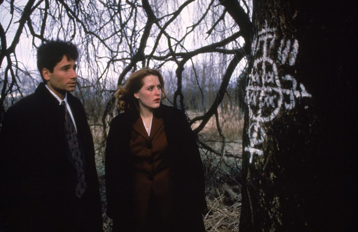 Здесь и далее кадры из сериала "Секретные материал", если не указано иное