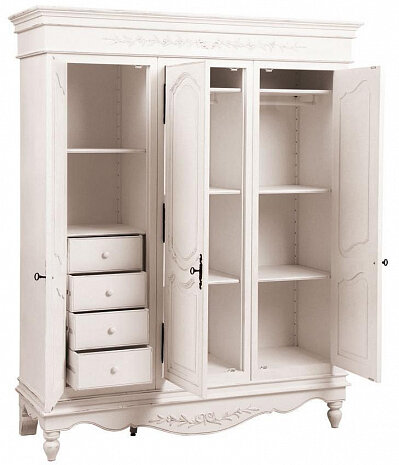 Шкаф платяной трехдверный "Марсель"  (Инлавка, inlavka.ru)