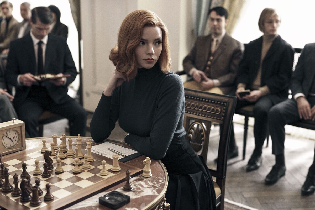 кадр из сериала "Ход Королевы". Источник для фото: Яндекс