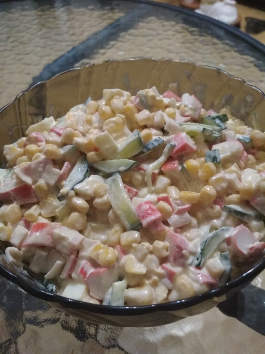 Крабовый салат
