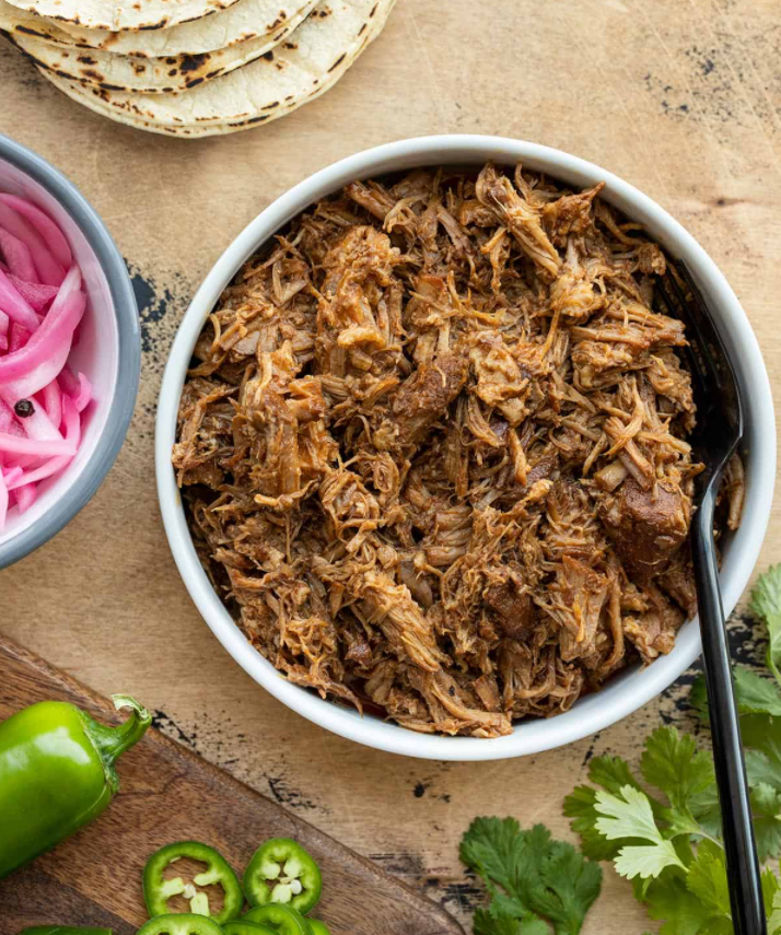 Нет ничего лучше нежной, сочной тертой свинины